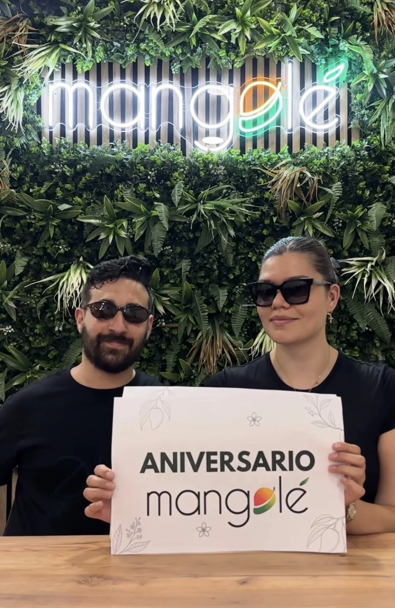 Primer aniversario de Mangolé