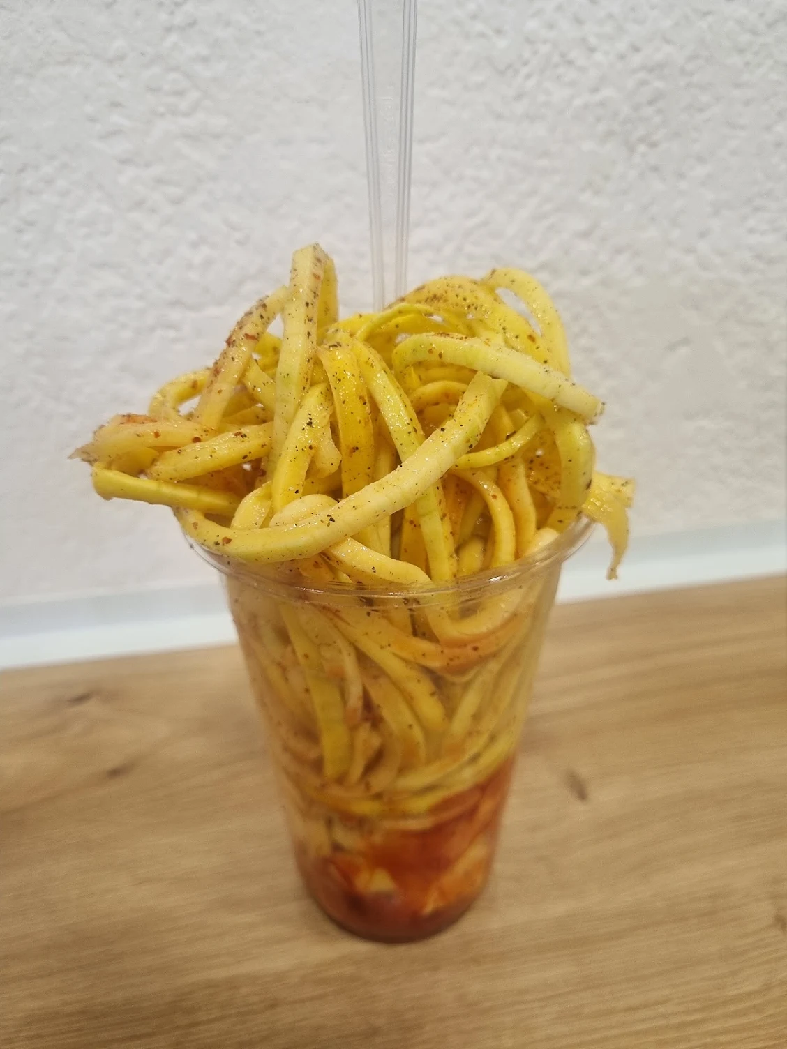 Mango biche de Mangolé en vaso